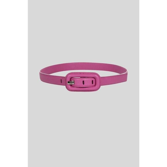 Veronica Beard x Gavazzeni Lavanda Belt Willer Rosa Fucsia Leather NEW $130 XS - Picture 2 of 5